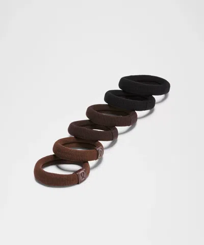 Lululemon Knit Hair Ties 6 Pack In Multi