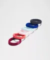 Lululemon Knit Hair Ties 6 Pack In Multi