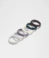 Lululemon Knit Hair Ties In Multi