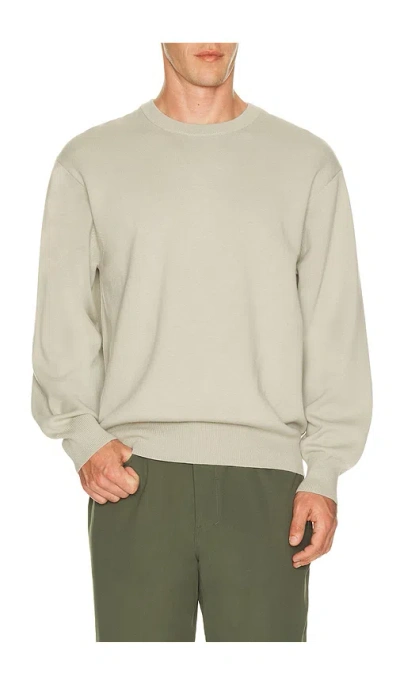 Lululemon Knit Long Sleeve Crewneck Sweater In Gray