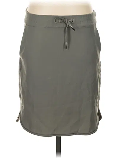 Pre-owned Lululemon Lab Casual Skirt In Gray