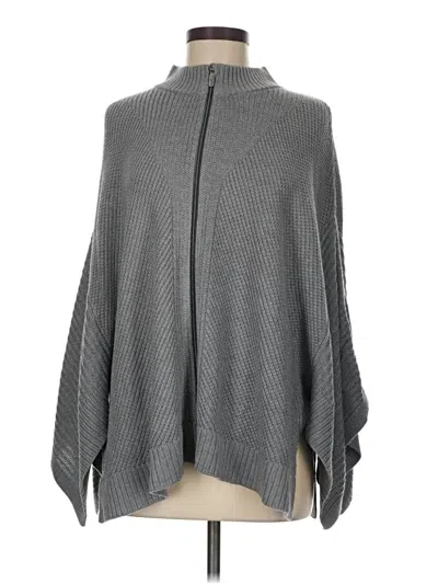 Pre-owned Lululemon Lab Poncho In Gray