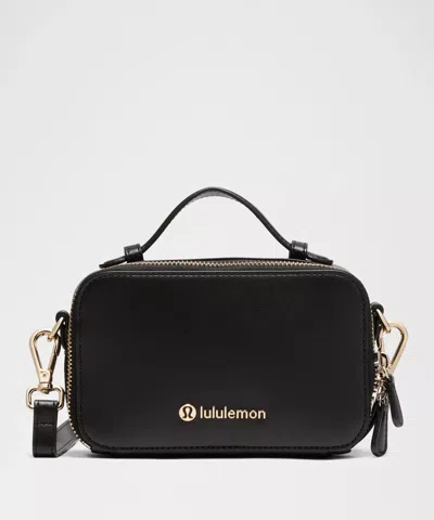 Lululemon Leather Alternative Camera Crossbody Bag