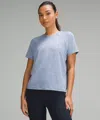 Lululemon License To Train Classic-fit T-shirt In Blue