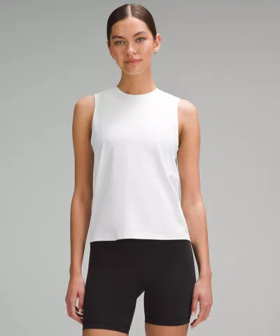 Lululemon License To Train Classic-fit Tank Top In White
