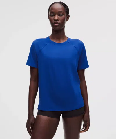 Lululemon License To Train Classic-fit T-shirt In Blue