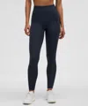 Lululemon License To Train High-rise Leggings 28" Logo In Black