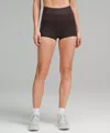 Lululemon License To Train High-rise Shorts 2" Logo In Black