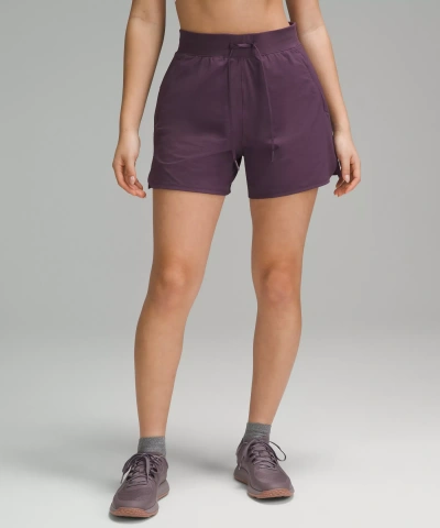 Lululemon License To Train High-rise Shorts 4" In Purple