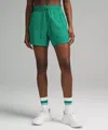 Lululemon License To Train High-rise Short 4" In Green
