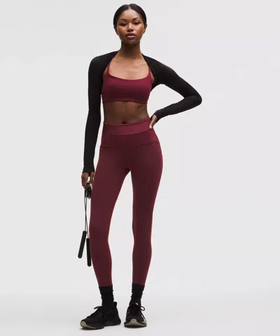 Lululemon License To Train High-rise Tight 25" In Brown