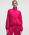 Lululemon License To Train Lightweight Jacket In Pink