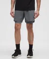 Lululemon License To Train Lined Shorts 7"