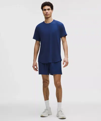 Lululemon License To Train Linerless Short 5" In Blue