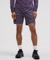 Lululemon License To Train Linerless Shorts 7" In Purple