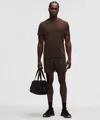 Lululemon License To Train Linerless Short 7" In Brown