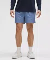Lululemon License To Train Linerless Short 5" Updated In Blue