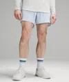 Lululemon License To Train Linerless Shorts 5" In Blue