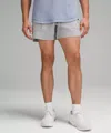 Lululemon License To Train Linerless Short 5" In Gray