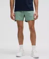 Lululemon License To Train Linerless Shorts 5" In Green