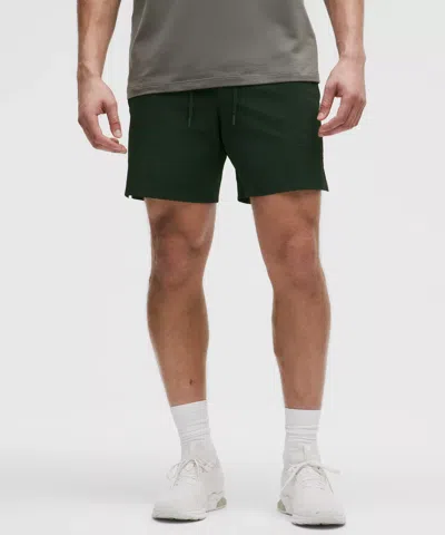 Lululemon License To Train Linerless Short 7" Updated In Green