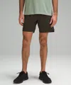 Lululemon License To Train Linerless Short 7" In Brown