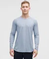 Lululemon License To Train Long-sleeve Shirt In Blue