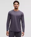 Lululemon License To Train Long-sleeve Shirt In Purple