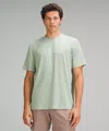 Lululemon License To Train Relaxed-fit Short-sleeve Shirt In Green