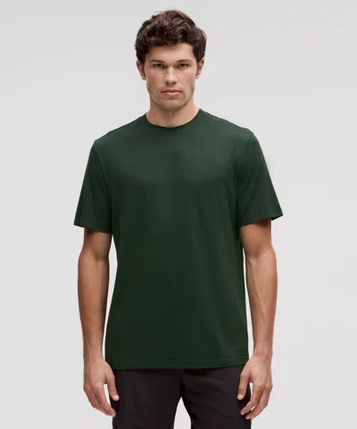 Lululemon License To Train Relaxed-fit Short-sleeve Shirt In Green