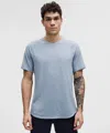 Lululemon License To Train Short-sleeve Shirt In Blue