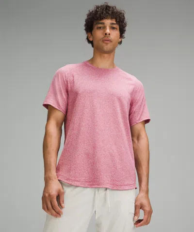 Lululemon License To Train Short-sleeve Shirt In Pink