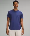 Lululemon License To Train Short-sleeve Shirt In Blue