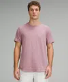 Lululemon License To Train Short-sleeve Shirt In Pink