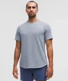 Lululemon License To Train Short-sleeve Shirt In Blue