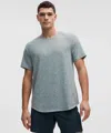 Lululemon License To Train Short-sleeve Shirt In Blue