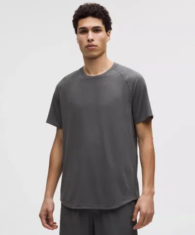 Lululemon License To Train Short-sleeve Shirt In Gray