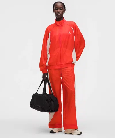 Lululemon License To Train Textured Nylon Mid-rise Pant