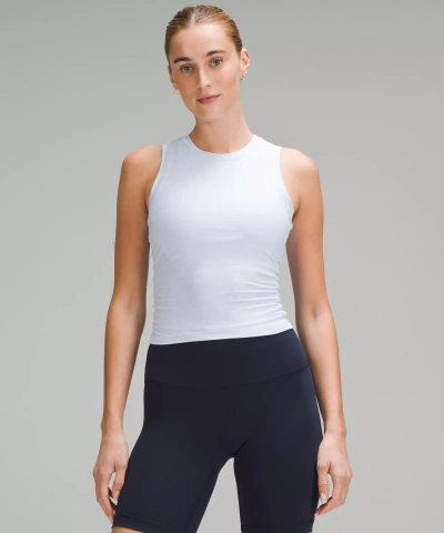 Lululemon License To Train Tight-fit Tank Top In White