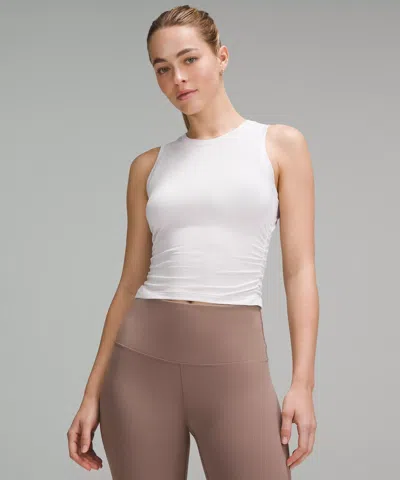 Lululemon License To Train Tight-fit Tank Top In White