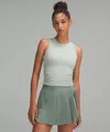 Lululemon License To Train Tight-fit Tank Top In Green