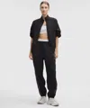 Lululemon License To Train Woven Mid-rise Jogger In Black