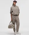 Lululemon License To Train Woven Mid-rise Jogger In Brown