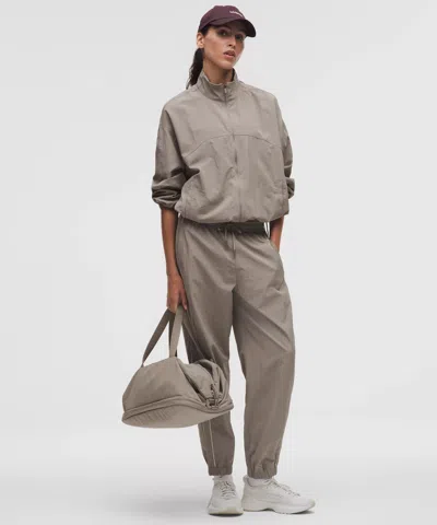 Lululemon License To Train Woven Mid-rise Jogger In Brown