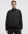 Lululemon License To Train Woven Oversized Jacket In Black