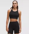 Lululemon Lightlift Sports Bra In Black
