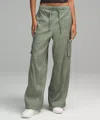Lululemon Lightweight Adjustable Mid-rise Cargo Pant In Green