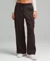 Lululemon Lightweight Adjustable Mid-rise Cargo Pants In Brown