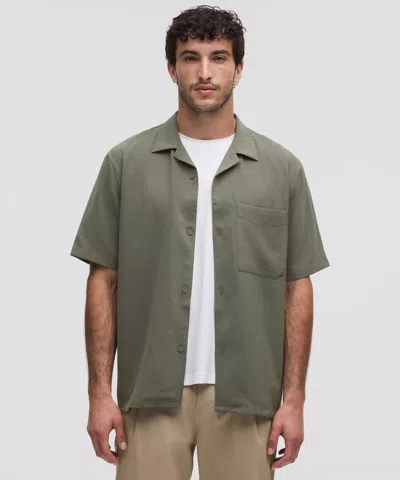Lululemon Lightweight Camp Collar Button-up Shirt Pocket