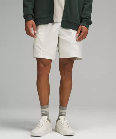 Lululemon Lightweight Cargo Pocket Shorts 8" In White